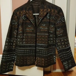 Embroidered Artisan Jacket 10P: Coldwater Creek